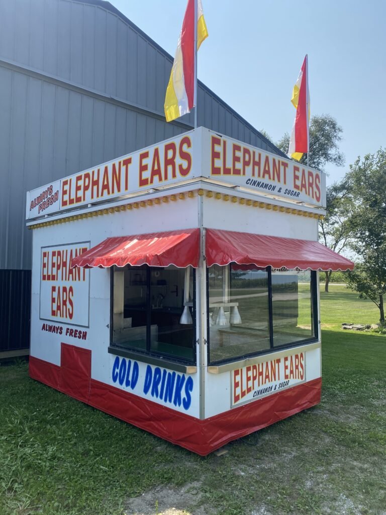 The Nagel's Foods Elephant Ears trailer at the fair